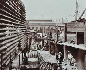 Brickworks Prints: Brickworks, Nine Elms Lane, Battersea, London, August 1906