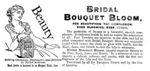Bridal Bouquet Bloom, 1883. Creator: Unknown