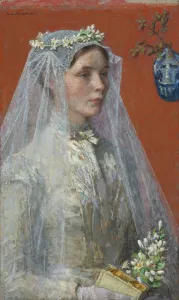 Julius Gari Melchers Prints: The Bride, ca. 1907. Creator: Gari Melchers