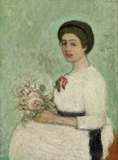 Bridal Prints: The Bride Josine, 1902-1920. Creator: Jakob Smits