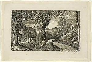 Grapevine Prints: The Bride, n.d. Creator: Edward Calvert