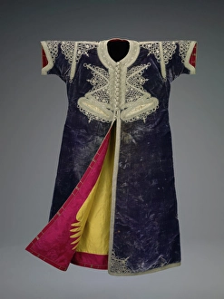 Garment Prints: Bride's Caftan, 1800-1850. Creator: Unknown