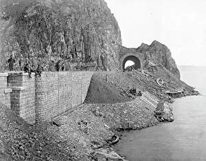 Development Prints: A Bridge, 1 Sazhen in Width, and Underpass at Verst 12, 1900-1904. Creator: Unknown