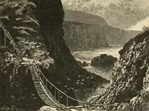 Northern Ireland Gallery: The Bridge, Carrick-A-Rede, 1898. Creator: Unknown