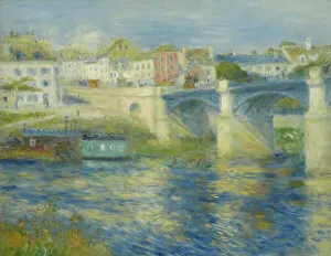 Bridge At Chatou, c1875. Creator: Pierre-Auguste Renoir