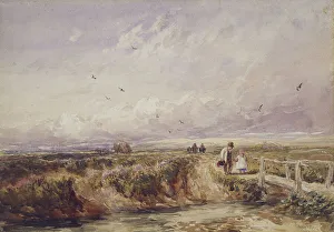 The Bridge on the Common, 1842. Creator: David Cox the Elder