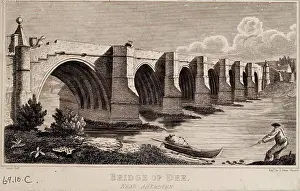 Granite Prints: Bridge of Dee near Aberdeen, c1840s. Creator: Unknown