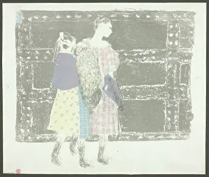 Edouard Jean Vuillard Prints: On the Bridge of Europe, plate nine from Landscapes and Interiors