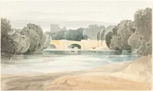 James Redfoord Bulwer Collection: Bridge at Knaresborough, c. 1802 / 1804. Creator: James Bulwer
