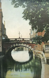 The Bridge, Newbury, late 19th-early 20th century. Creator: Unknown The Bridge, Newbury, late 19th-early 20th century. Creator: Unknown