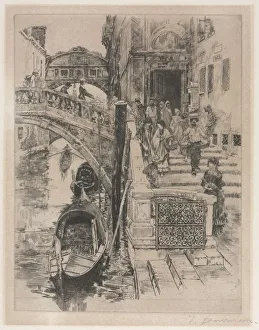 1848 1919 Prints: The Bridge of Sighs (second plate), 1885