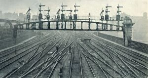 Tw Corbin Gallery: A Bridge of Signals, 1922. Creator: Unknown