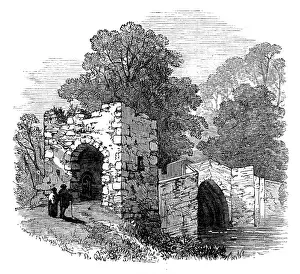 Samuel Read Prints: The Bridge, Warkworth, 1881. Creator: Unknown