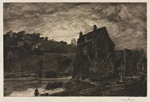 Bridgenorth, 1885. Creator: Frank Short (British, 1857-1945)