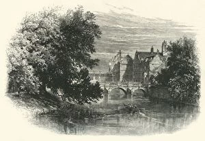 Cambridge Cambridgeshire England Gallery: The Bridges, St. Johns College, c1870