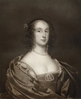 Cromwell Prints: Bridget Fleetwood, eldest daughter of Oliver Cromwell, 17th century, (1899)
