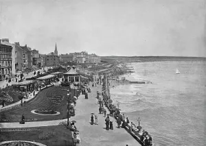 East Riding Of Yorkshire Prints: Bridlington - Looking Down the Princes Parade, 1895