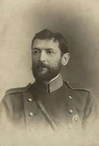 Firefighting Prints: Brigade Commander Ismail Iakovlevich Vakulenko in a Firefighter's Uniform