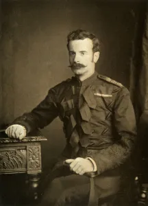 Brigadier-General The Earl of Dundonald, 1900. Creator: Robert Faulkner & Co Brigadier-General The Earl of Dundonald, 1900. Creator: Robert Faulkner & Co