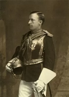 2nd Boer War Gallery: Brigadier-General The Earl of Erroll, 1902. Creator: Elliott & Fry
