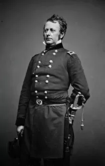 Brigadier General Joseph Hooker, between 1855 and 1865. Creator: Unknown