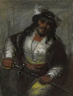 Bandit Prints: Brigand, 1833. Creator: Alfred Jacob Miller