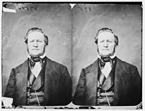 Cravat Gallery: Brigham Young, between 1855 and 1865. Creator: Unknown