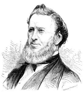 Mormonism Prints: Brigham Young, American Mormon leader, 1877