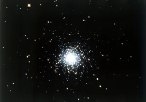 Bright cluster of stars. Creator: NASA