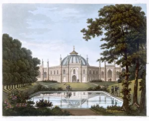 Joseph Constantine Prints: Brighton Pavilion, Sussex, c1816. Artist: Joseph Constantine Stadler