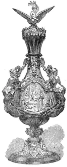 Silver Gilt Prints: The Brighton Race Cup, 1871. Creator: Unknown
