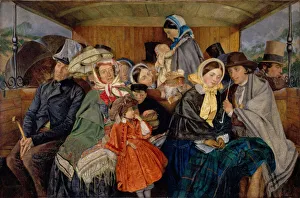 Brighton Prints: To Brighton and Back for Three and Sixpence, 1859. Creator: Charles Rossiter