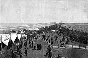 Marquee Prints: Brighton Volunteer Review: defending force marching into position