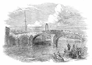 Ayr South Ayrshire Scotland Gallery: The Brigs of Ayr, 1844. Creator: W. J. Linton