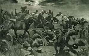 New Zealand Gallery: Brilliant Defence by New Zealanders at Holspruit, February 25, 1902, 1902. Creator