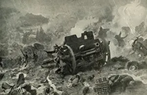 A Brilliant French Attack on the German Position in the Argonne, (1919). Creator: Unknown A Brilliant French Attack on the German Position in the Argonne, (1919). Creator: Unknown