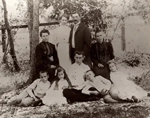 Vladivostok Prints: Briner Yuliy Ivanovich with his wife Natalya Iosifovna