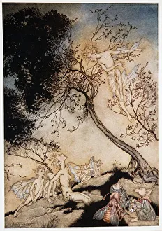 Tempest Prints: Go bring the rabble, O er whom I give thee power, here to this place, Frontispiece, 1926