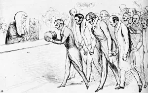 Arnold Wright Gallery: Bringing Up Our Bill, c1832 (c1905)