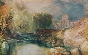Geography Gallery: Brinkburn Priory, Northumberland, c1830. Artist: JMW Turner