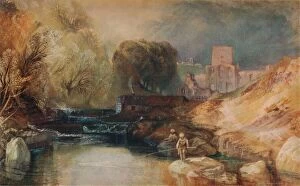 Joseph Mallord William Turner Gallery: Brinkburn Priory, Northumberland, c1830, (1938). Artist: JMW Turner