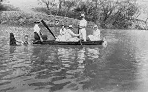 1928 Prints: Brisbane River around Toogoolawah, 1928. Creator: Jack Bain