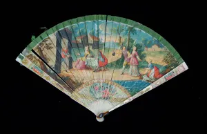Brooklyn Museum Collection: Brisefan, Italian, first quarter 18th century. Creator: Unknown