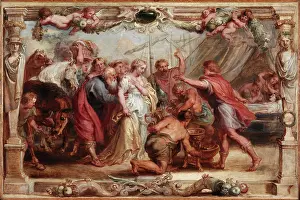 Rubens Sir Peter Paul Prints: Briseis Given Back to Achilles, between 1630 and 1631. Creator: Peter Paul Rubens