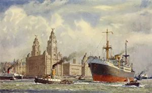 Maritime Prints: One of Britains Sea Gateways, c1948. Creator: Unknown