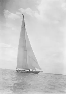 Britannia Collection: Britannia sails close-hauled, 1933. Creator: Kirk & Sons of Cowes