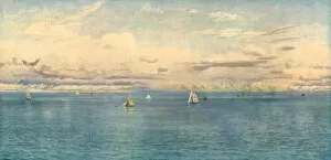 Sailboat Gallery: Britannias Realm, 1880, (c1930). Creator: John Brett