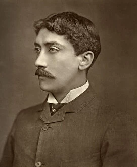 Barraud Gallery: British actor Yorke Stephens in One Change, 1886. Artist: Barraud