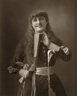 Barraud Gallery: British actress Alice Atherton in Oliver Grumble, 1886. Artist: Barraud