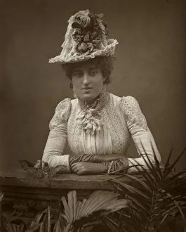 Barraud Prints: British actress Cissy Grahame in The Pickpocket, 1886. Artist: Barraud